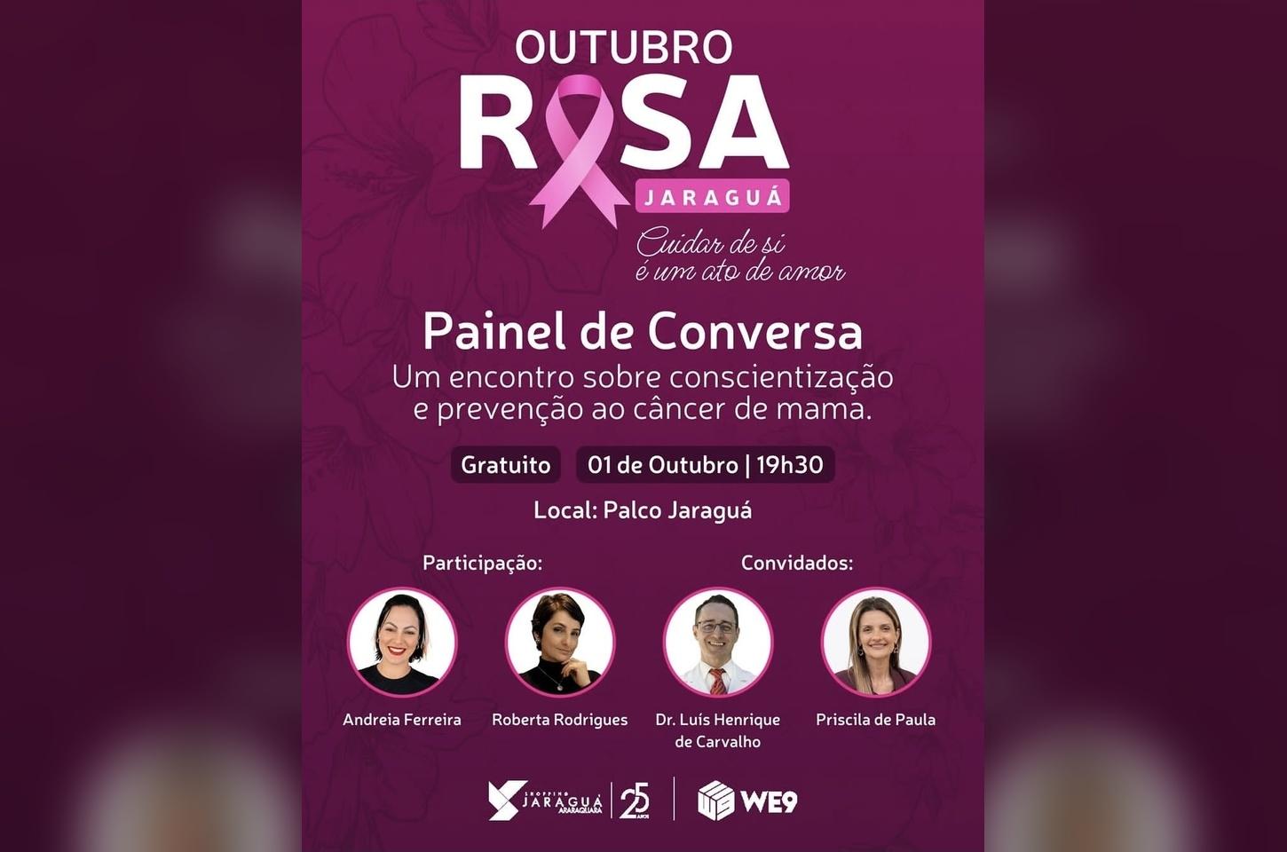 Informação e diálogo abrem Outubro Rosa em Araraquara