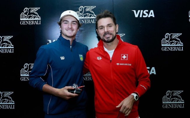 João Fonseca pode jogar contra Wawrinka na Copa Davis; veja onde assistir