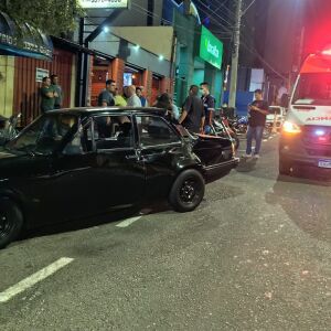 Falha mecânica provoca acidente em São Carlos e deixa mãe e bebê feridas