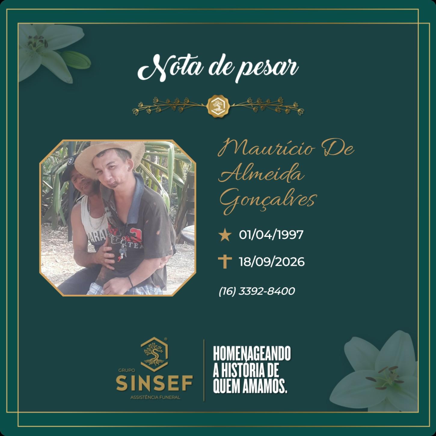 O Grupo Sinsef se despede de Mauricio de Almeida Gonçalves