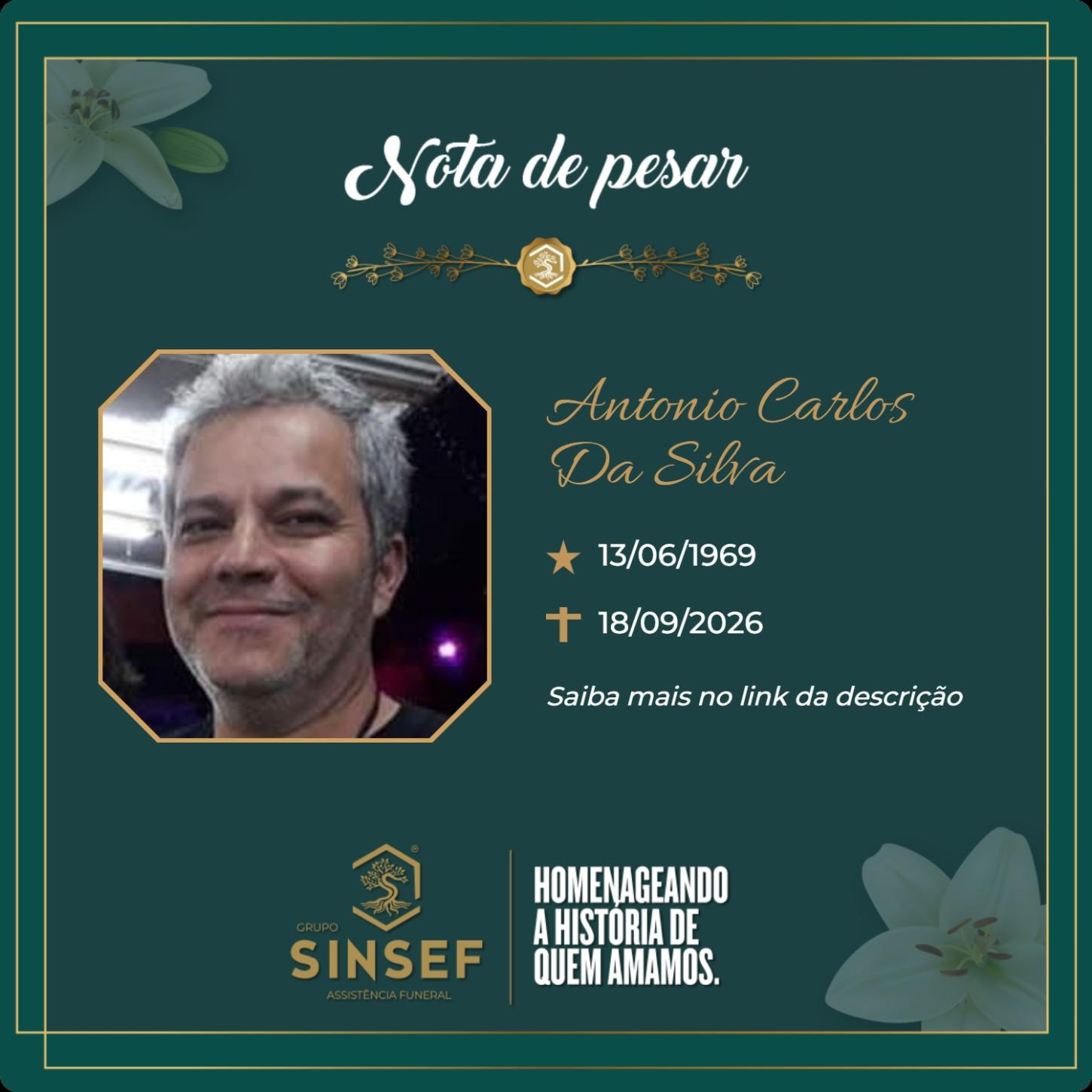 O Grupo Sinsef se despede do Sr. Antonio Carlos da Silva
