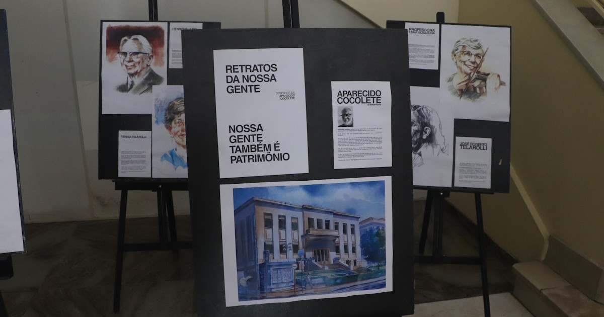 Câmara de Araraquara recebe exposição cultural Retratos da nossa gente