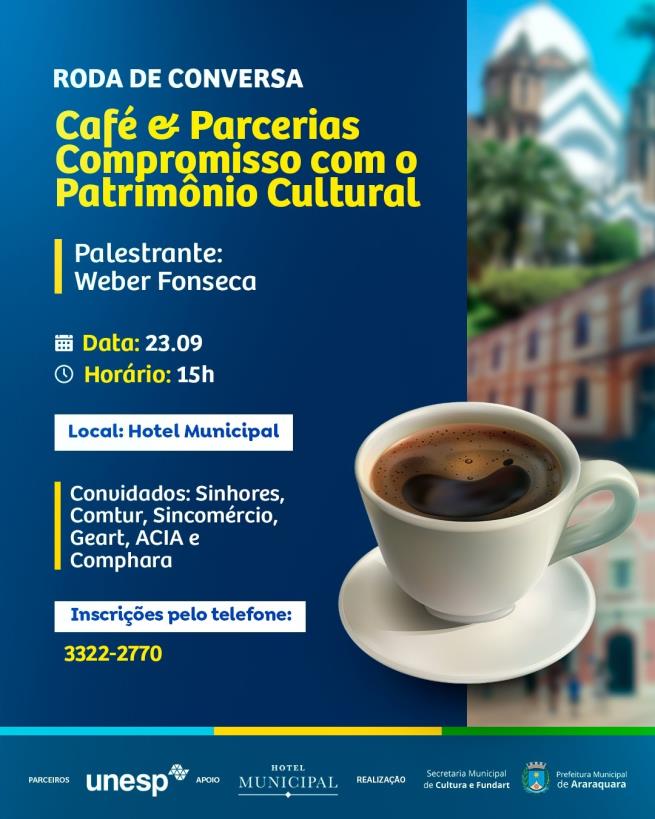 Araraquara celebra patrimônio histórico e museus com evento unificado