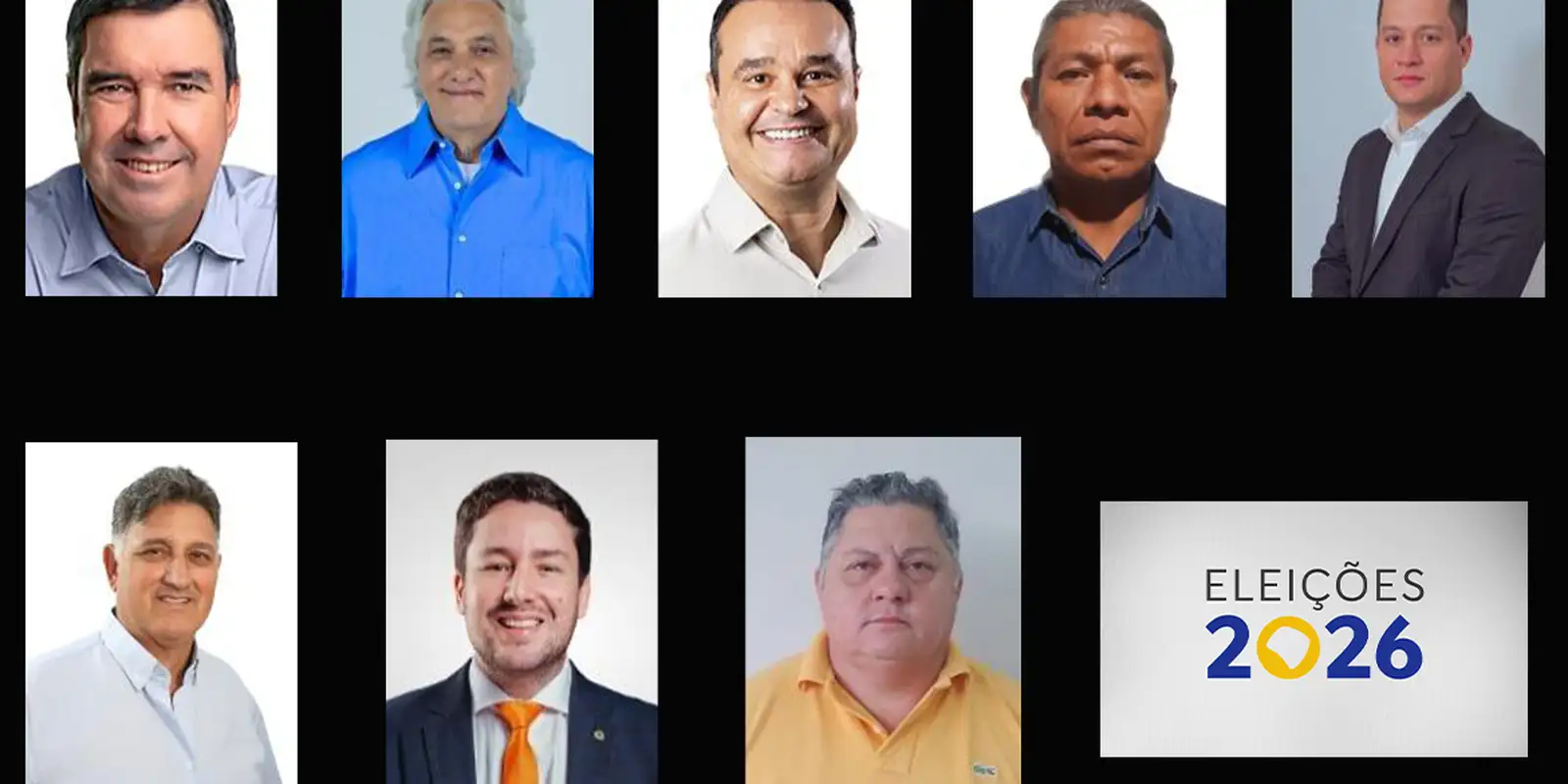 Conheça os 8 candidatos ao governo de Mato Grosso do Sul nas eleições
