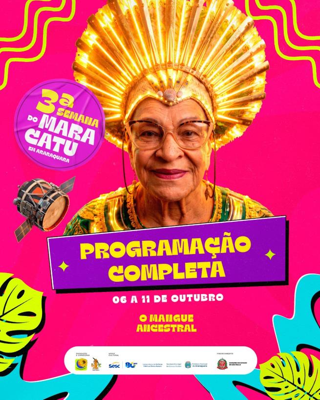 Araraquara promove a 3ª Semana do Maracatu unindo tradição e Manguebeat