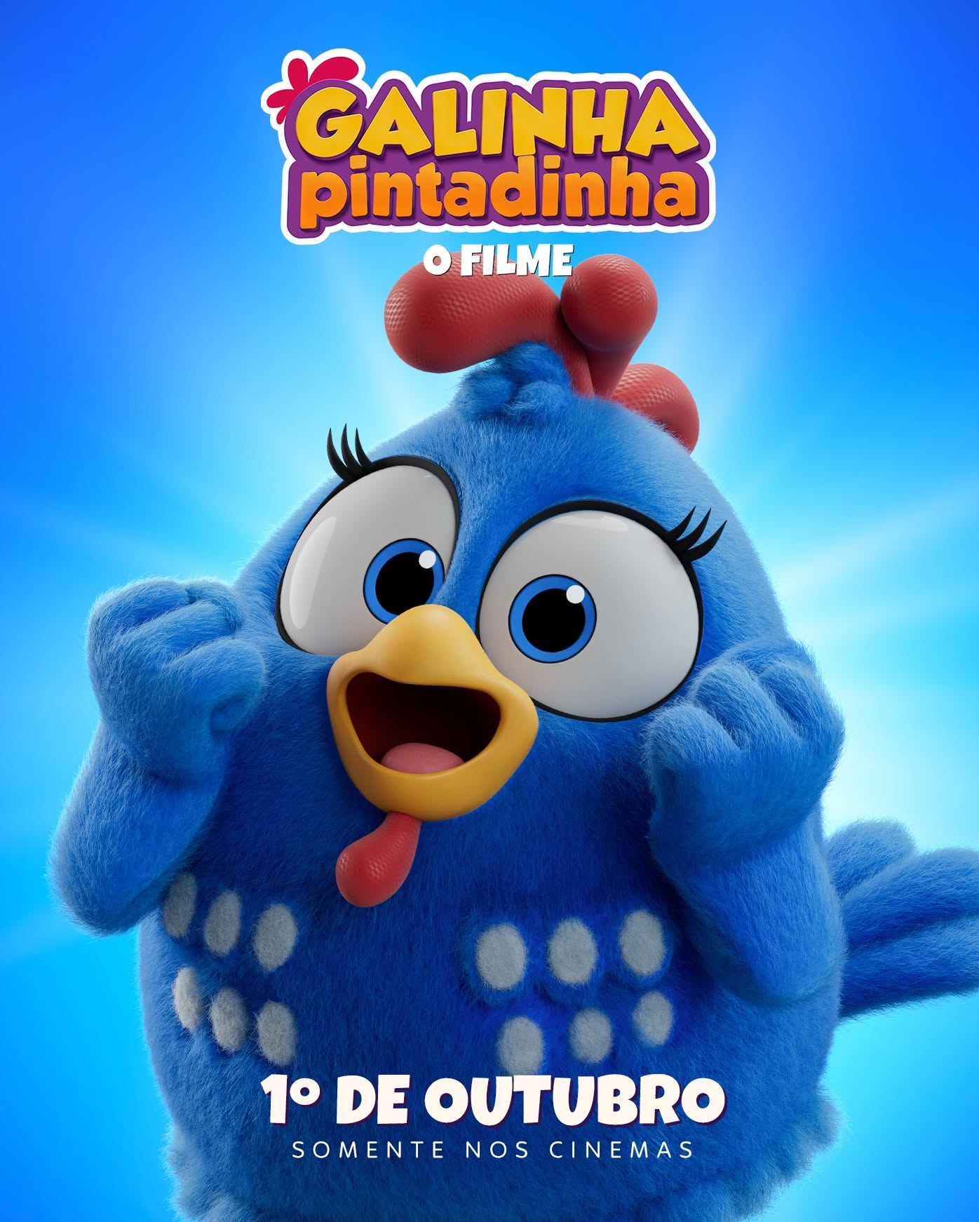 Galinha pintadinha: o filme estreia nas salas da rede moviecom