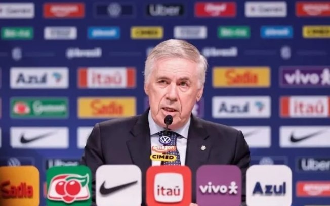 Carlo ancelotti explica critérios de convocação da seleção brasileira