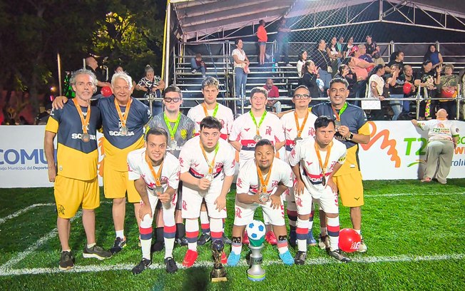 Andreense FC é bicampeão de futsal down no México