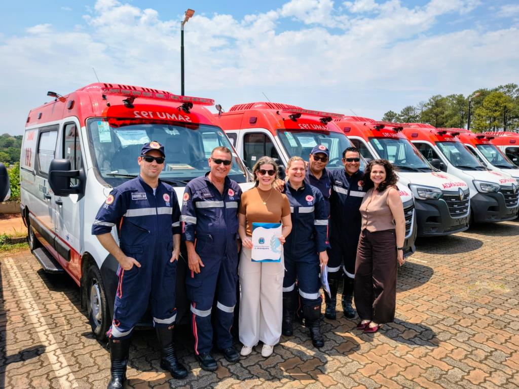 Araraquara recebe novas ambulâncias do SAMU para reforçar o socorro regional