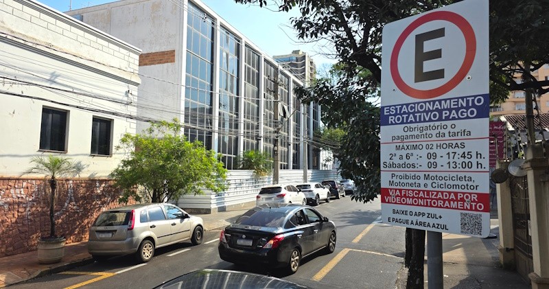 Área Azul de Araraquara registra arrecadação média de R$ 370 mil mensais