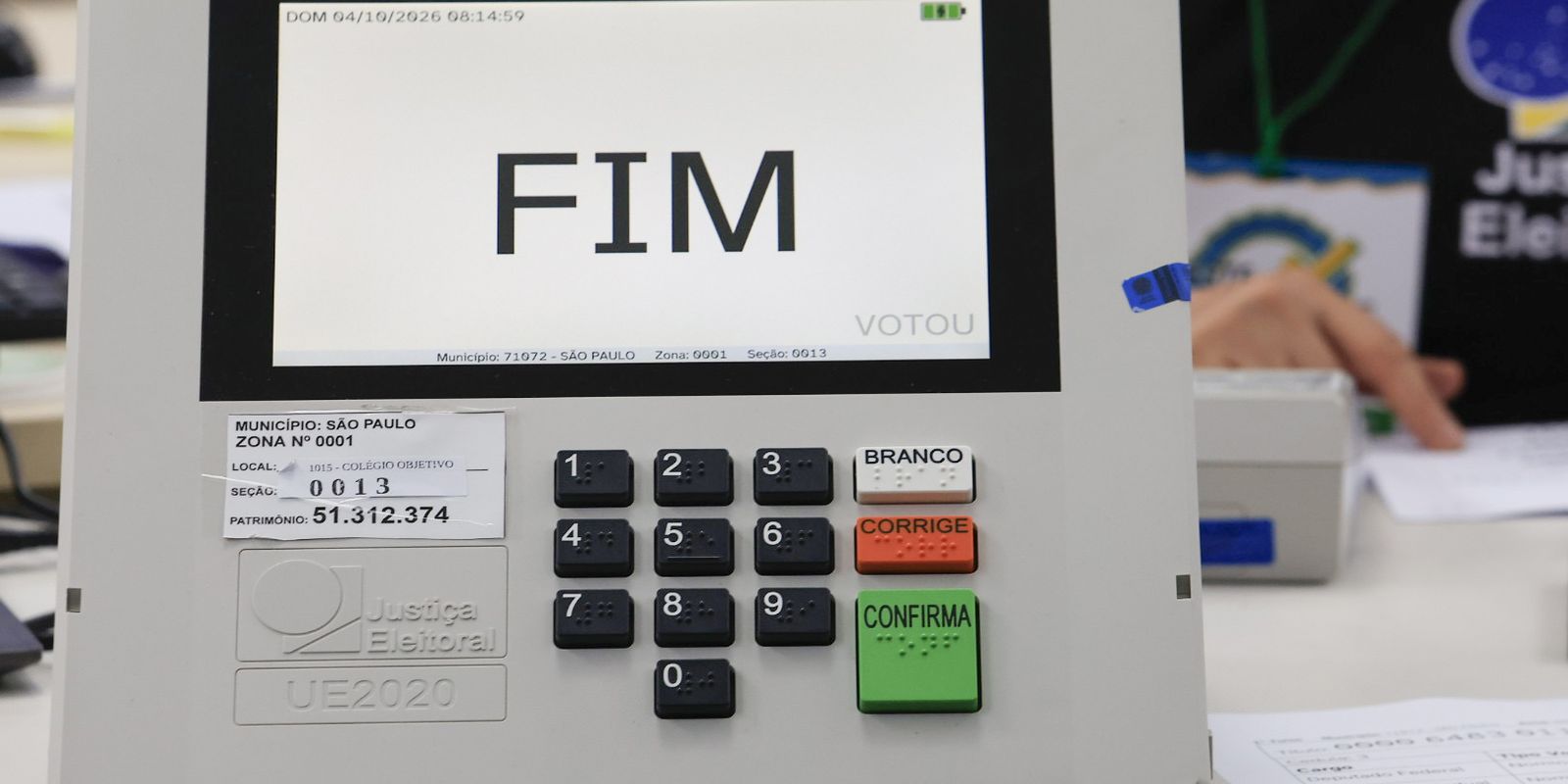 Boletim de Urna permite que eleitor fiscalize a apuração dos votos