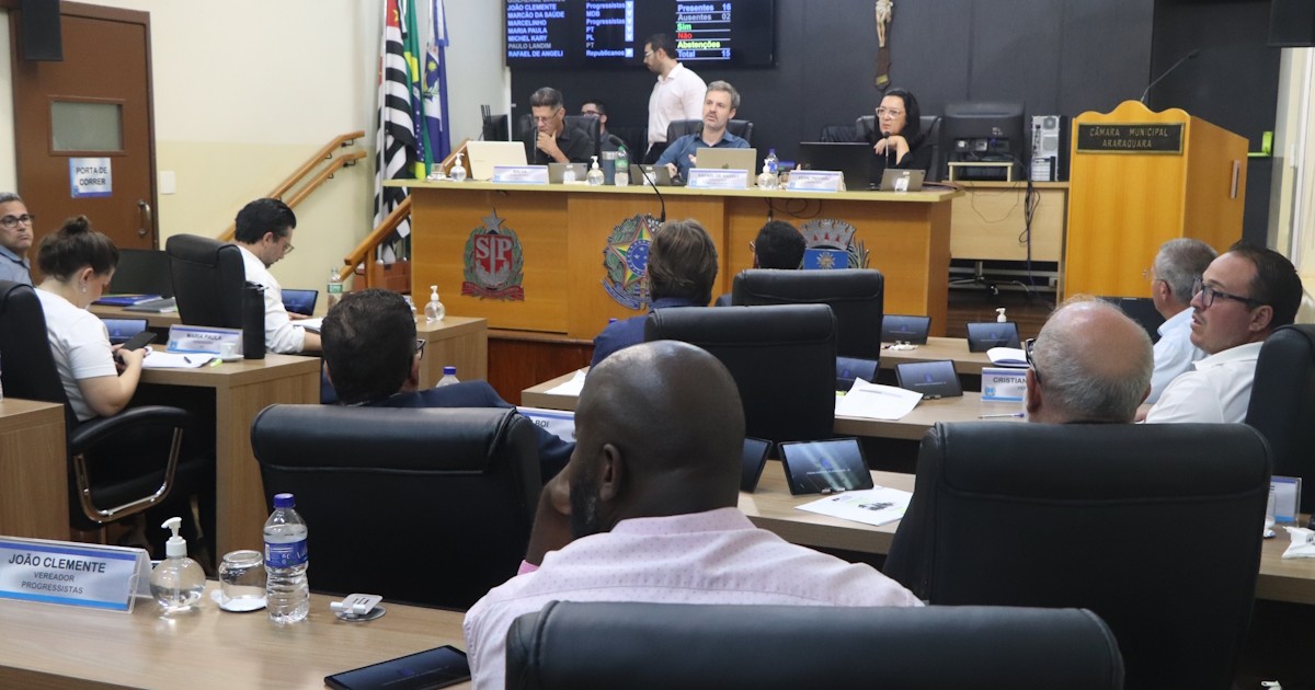 Resumo da sessão ordinária realizada nesta última terça-feira dia 27