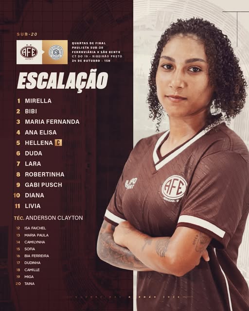 Guerreiras Grenás Sub-20 estão escaladas para enfrentar o São Bento