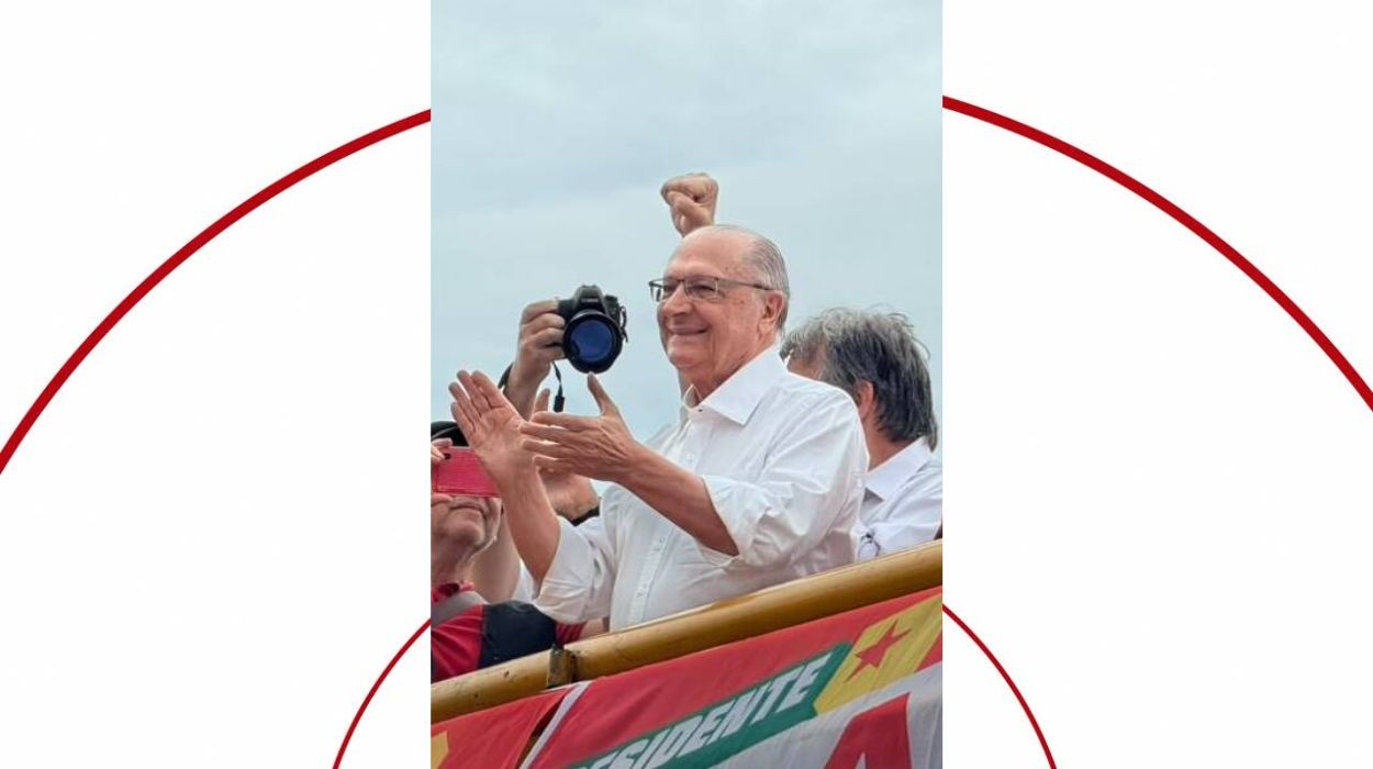 Em São Carlos, Alckmin comenta exigências de Flávio Bolsonaro