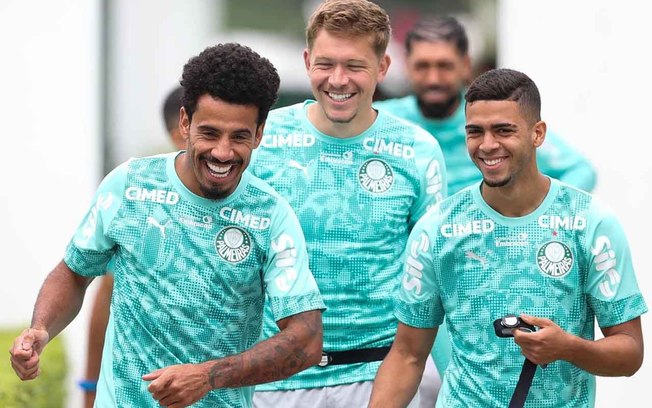 Lucas Evangelista celebra boa fase e destaca trabalho intenso no Palmeiras