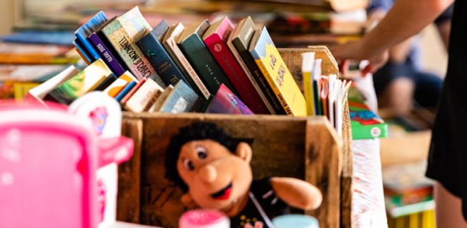 Feira de Troca de Livros Infantis acontece no Sesc Araraquara