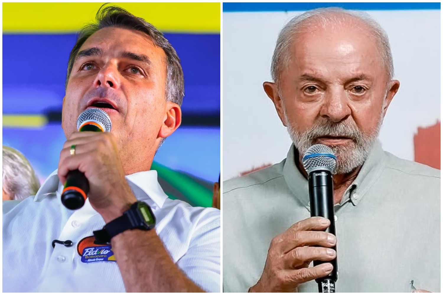 Curioso empate de votos entre Flávio Bolsonaro e Lula ocorre em duas cidades