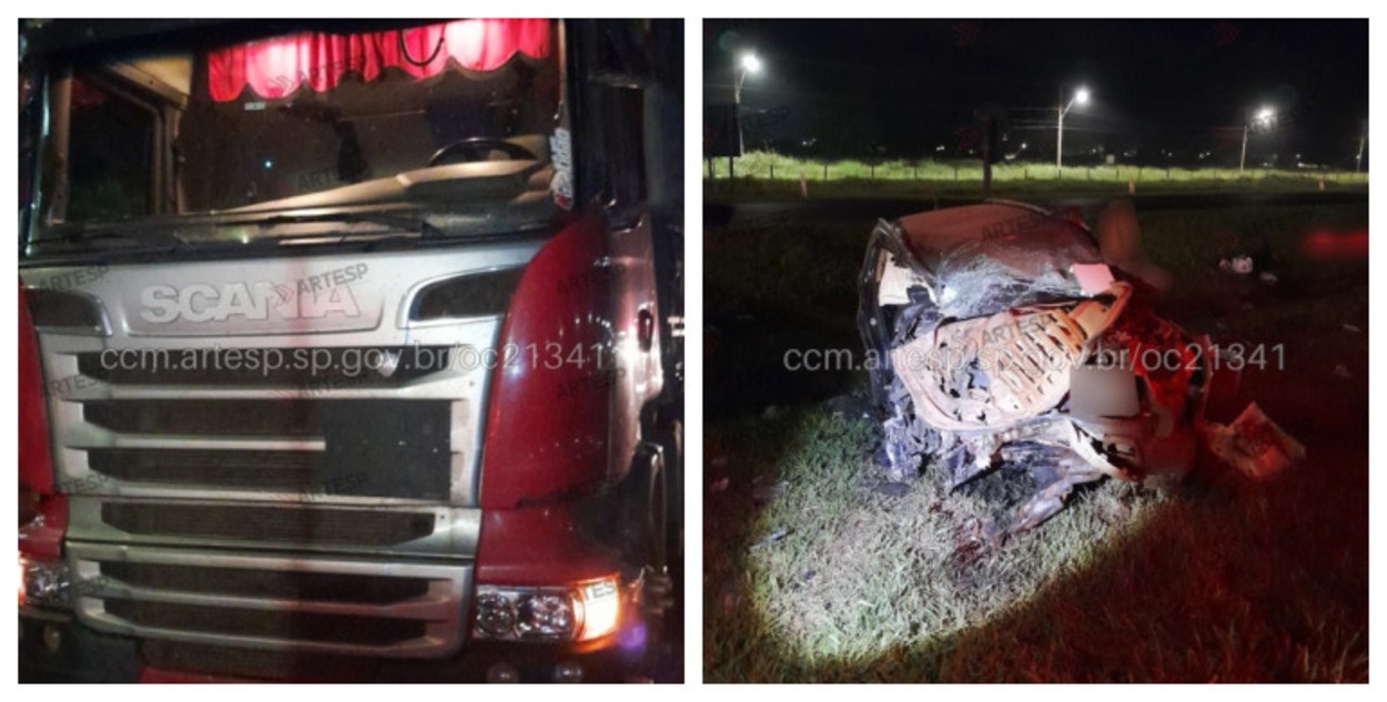 Grave acidente em Araraquara deixa dois mortos e feridos na SP-310