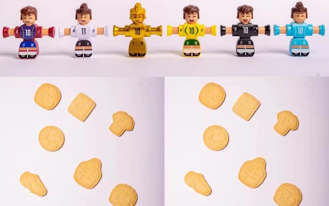 Neymar lança linha de biscoitos personalizados e realiza sonho de infância