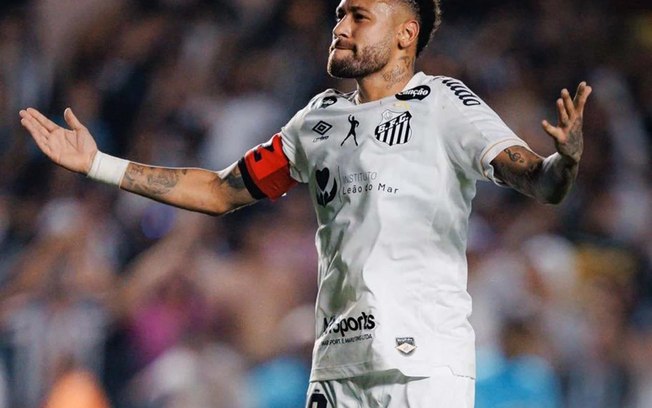Neymar marca dois gols e comanda empate épico do Santos contra o Flamengo