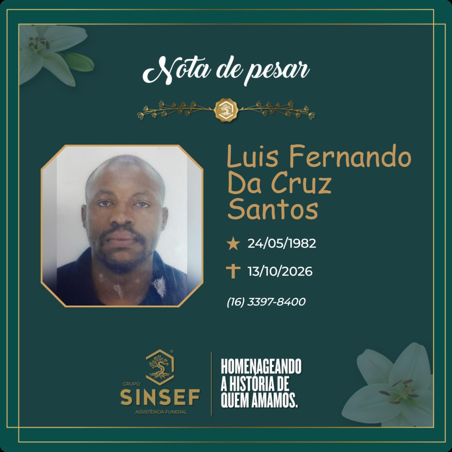O Grupo Sinsef se despede de Luis Fernando da Cruz Santos