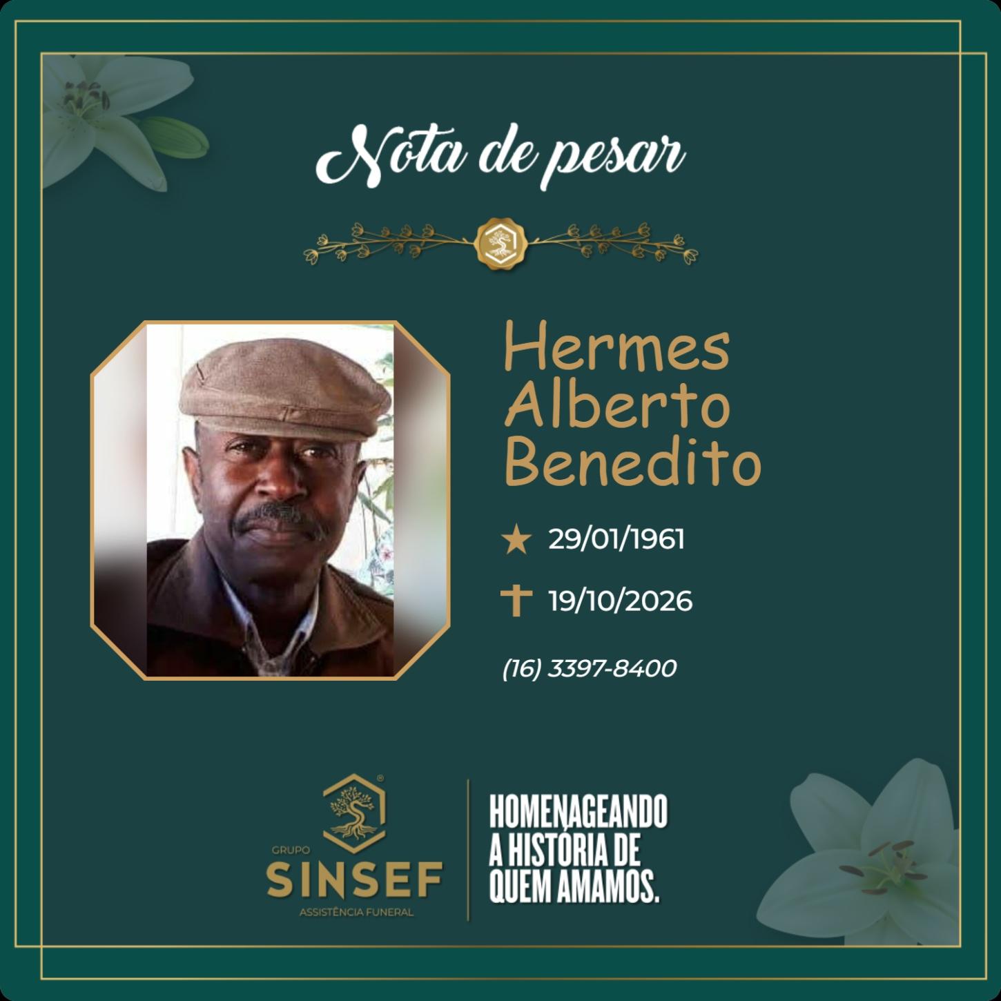 O Grupo Sinsef se despede do Sr. Hermes Alberto Benedito