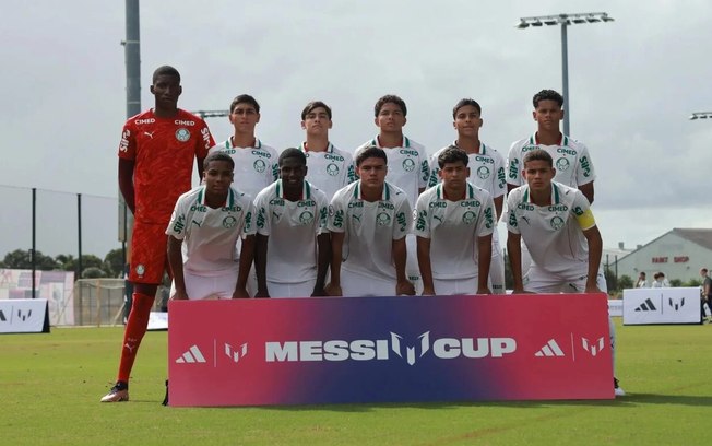 Palmeiras vence o Barcelona na estreia da Messi Cup nos Estados Unidos