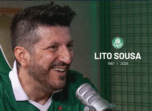 Palmeiras homenageia Lito Sousa e destaca seu legado