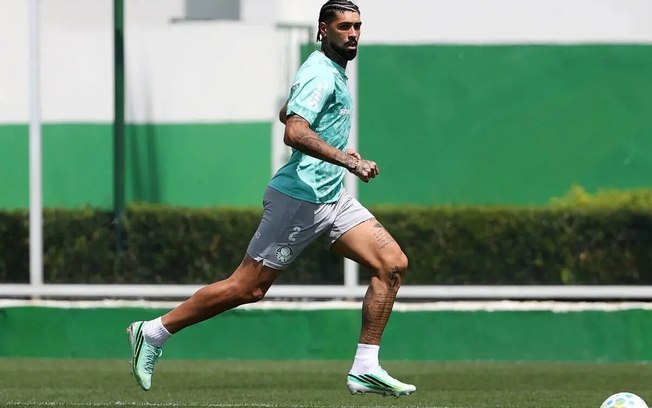 Palmeiras intensifica treinos de olho no confronto contra o Bahia no Brasileirão