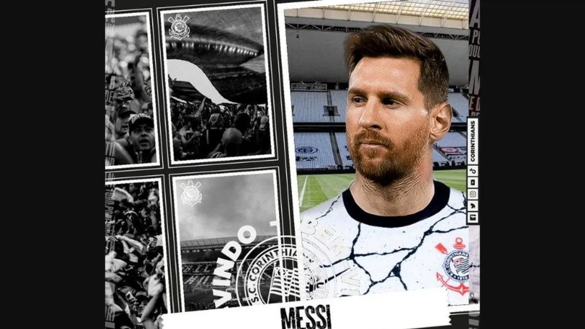 Invasão no site do Corinthians gera falso anúncio sobre Lionel Messi