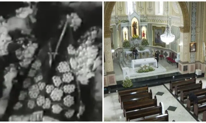 Tambaú celebra centenário de Padre Donizetti com reabertura da igreja do 'milagre do fogo'