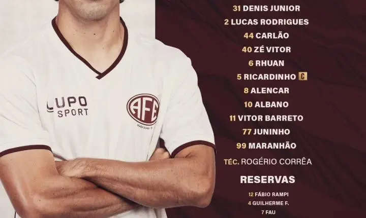 Ferroviária define time titular para a final da Série C
