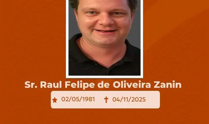 A Fonteri comunica o falecimento do Sr. Raul Felipe de Oliveira Zanin