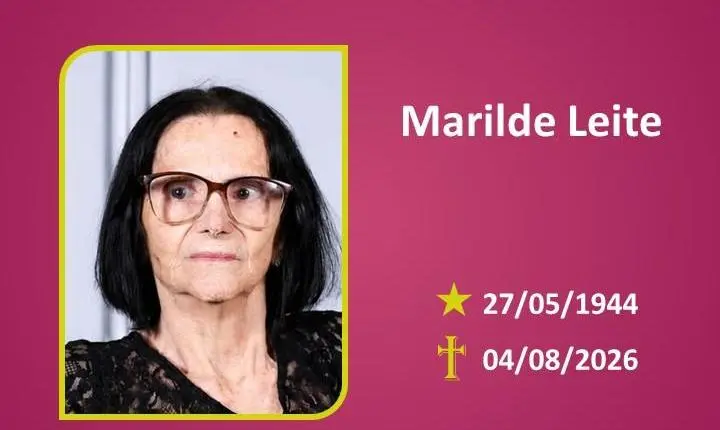 A Funerária Bom Jesus comunica o falecimento da Sra. MARILDE LEITE 