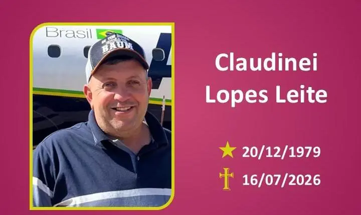 A Funerária Bom Jesus comunica o falecimento do Sr. CLAUDINEI LOPES LEITE.