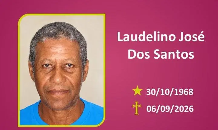 A Funerária Bom Jesus comunica o falecimento do Sr. LAUDELINO JOSÉ DOS SANTOS 