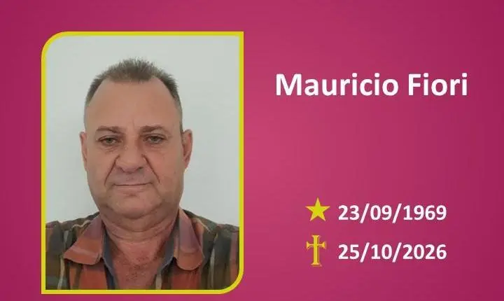A Funerária Bom Jesus comunica o falecimento do Sr. MAURICIO FIORI