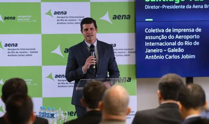 Aena assume Galeão e planeja ampliar destinos e frequências de voos no Rio