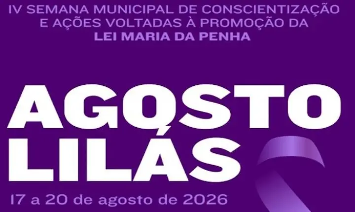 Agosto Lilás marca mobilização com debates e teatro pela Lei Maria da Penha