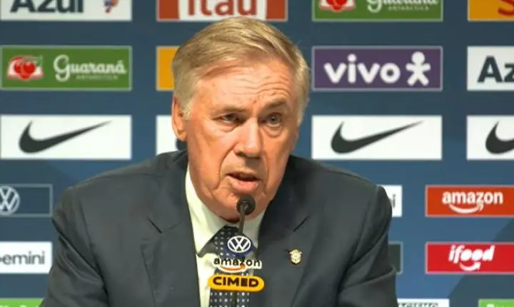 Carlo ancelotti detalha projeto da seleção brasileira e comenta sobre endrick