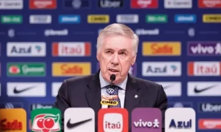 Carlo ancelotti explica critérios de convocação da seleção brasileira