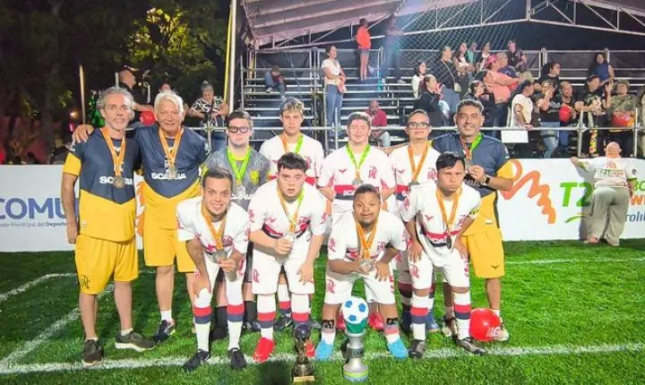 Andreense FC é bicampeão de futsal down no México