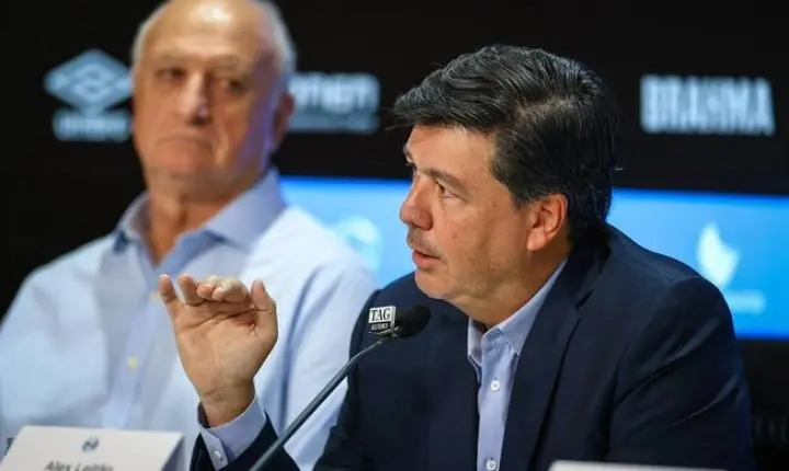 Alexandre Leitão, CEO do Grêmio, é suspenso após chamar Botafogo de picaretas