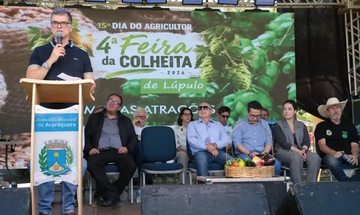 Araraquara abre a 4ª Festa da Colheita do Lúpulo e celebra o Dia do Agricultor