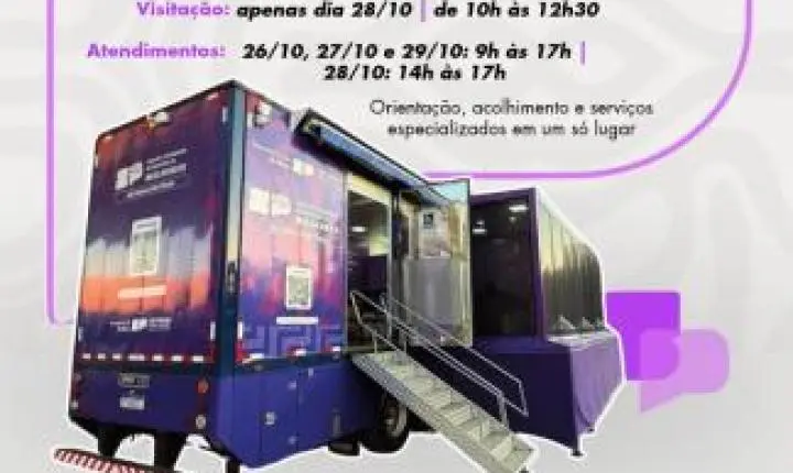 Araraquara recebe o Circuito Integrado SP Por Todas para proteger as mulheres