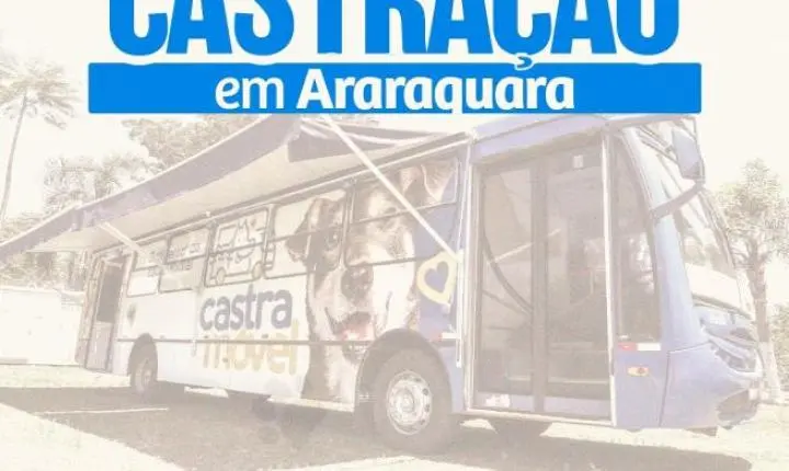Araraquara promove mutirão gratuito de castração para cães e gatos