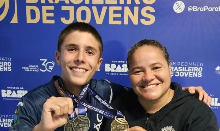 Atleta paralímpico de Araraquara quebra recorde em São Paulo