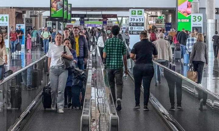 Aviação doméstica bate recorde histórico com alta de passageiros