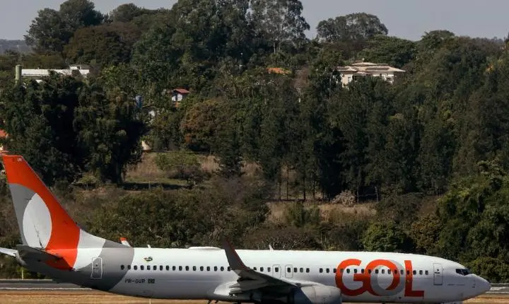 Avião da GOL realiza pouso de emergência logo após decolar de Goiânia