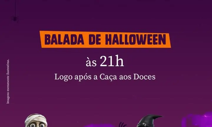 Balada de Halloween agita corredores do Shopping Jaraguá